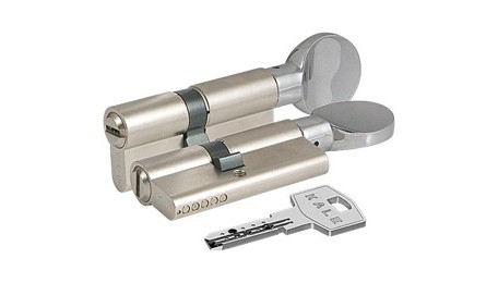 Цилиндровый механизм с вертушкой 164 BM/100 (45+10+45) mm