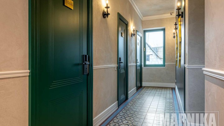 Двери для бутик-отеля: скрытые, зеркальные, маятниковые