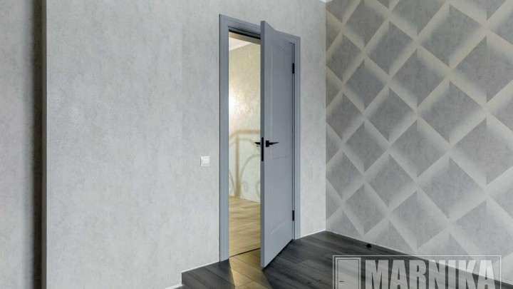 Современная классика с фигурным наличником