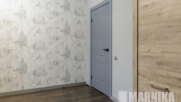 Современная классика с фигурным наличником